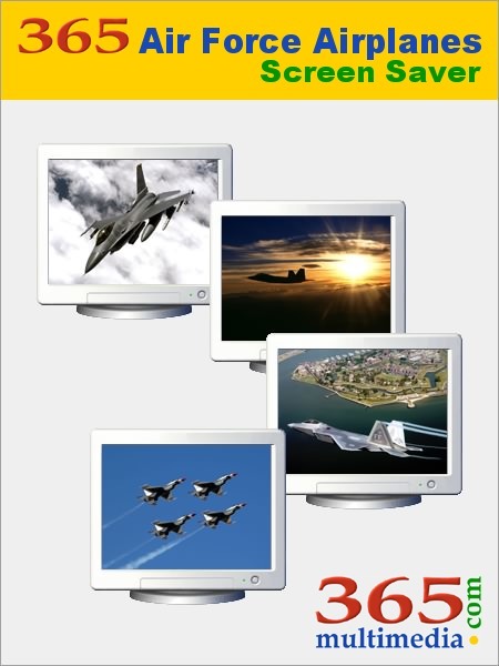 365 Air Force Airplanes Screen Saver Screenshot